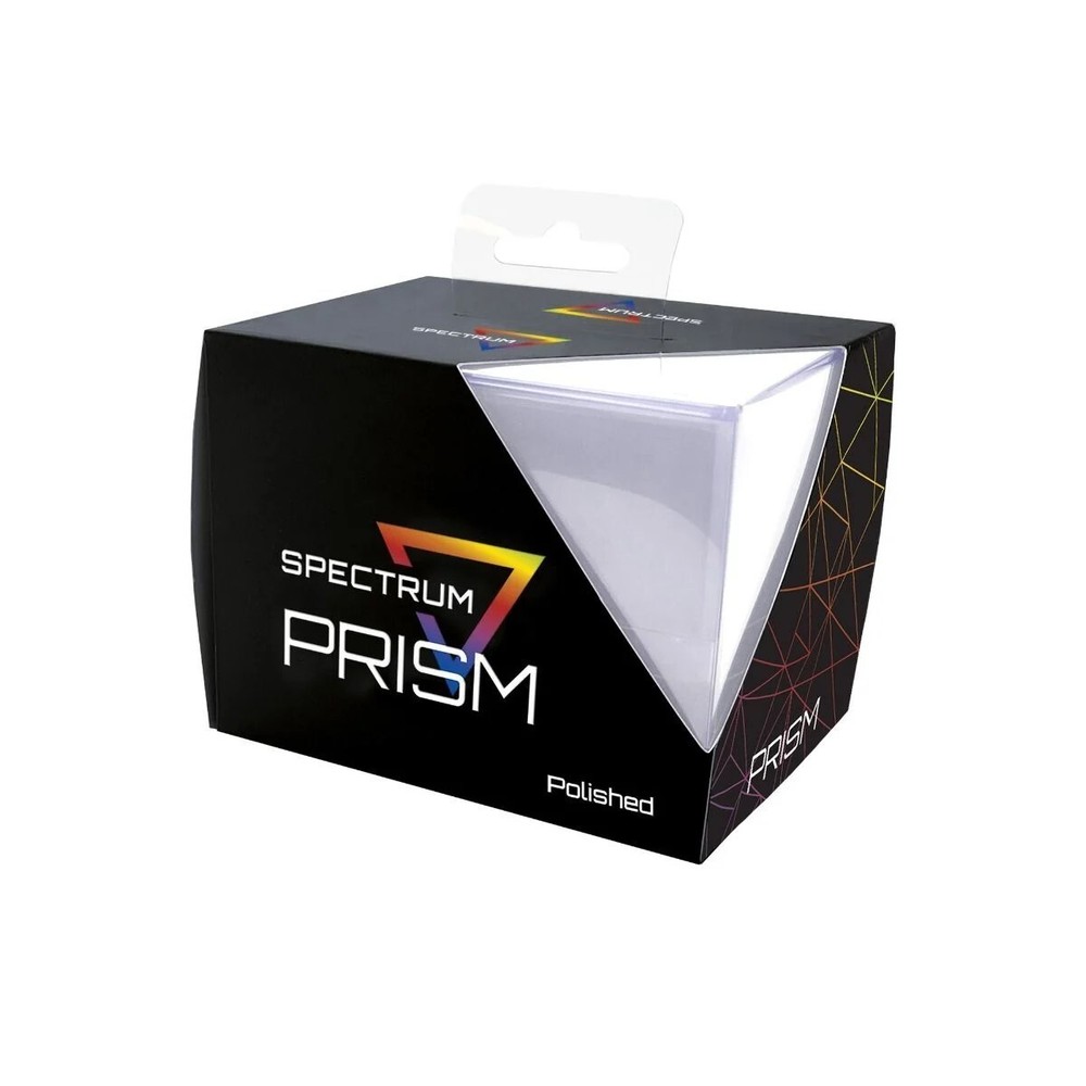 2 BCW Crystal Clear Smooth Glossy Prism Deck Cases