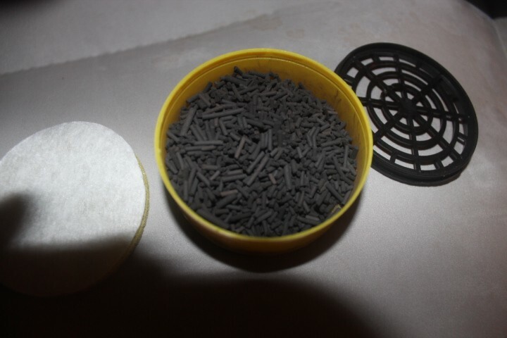 AIR FILTER Activated Carbon REPLACE Respirator Mask"activated carbon"6X refill  