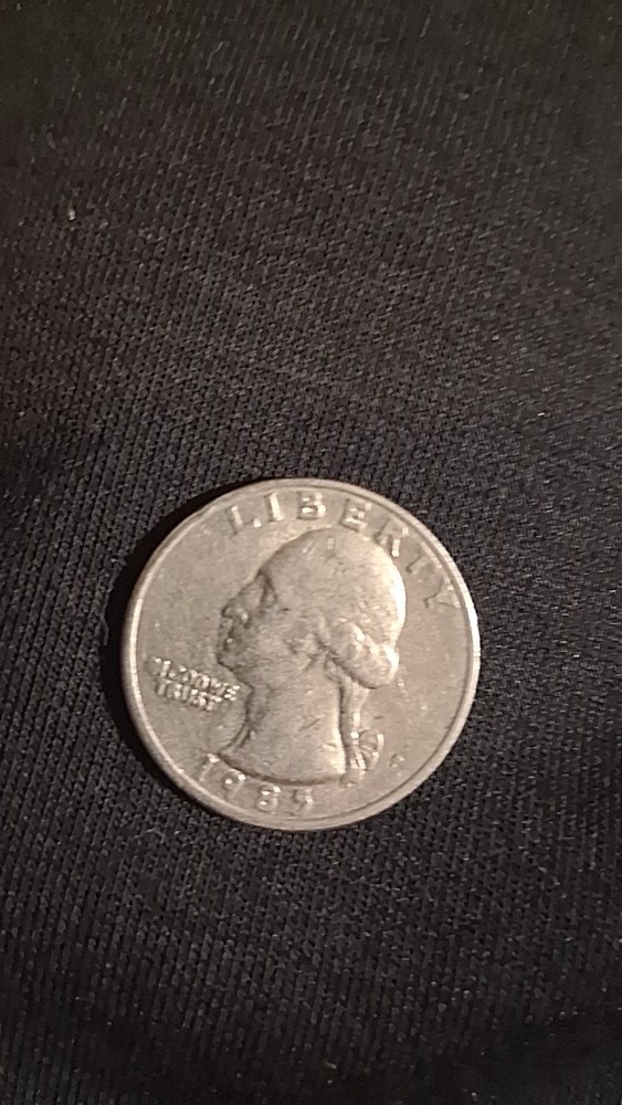 1985-P Washington quarter Error Coin
