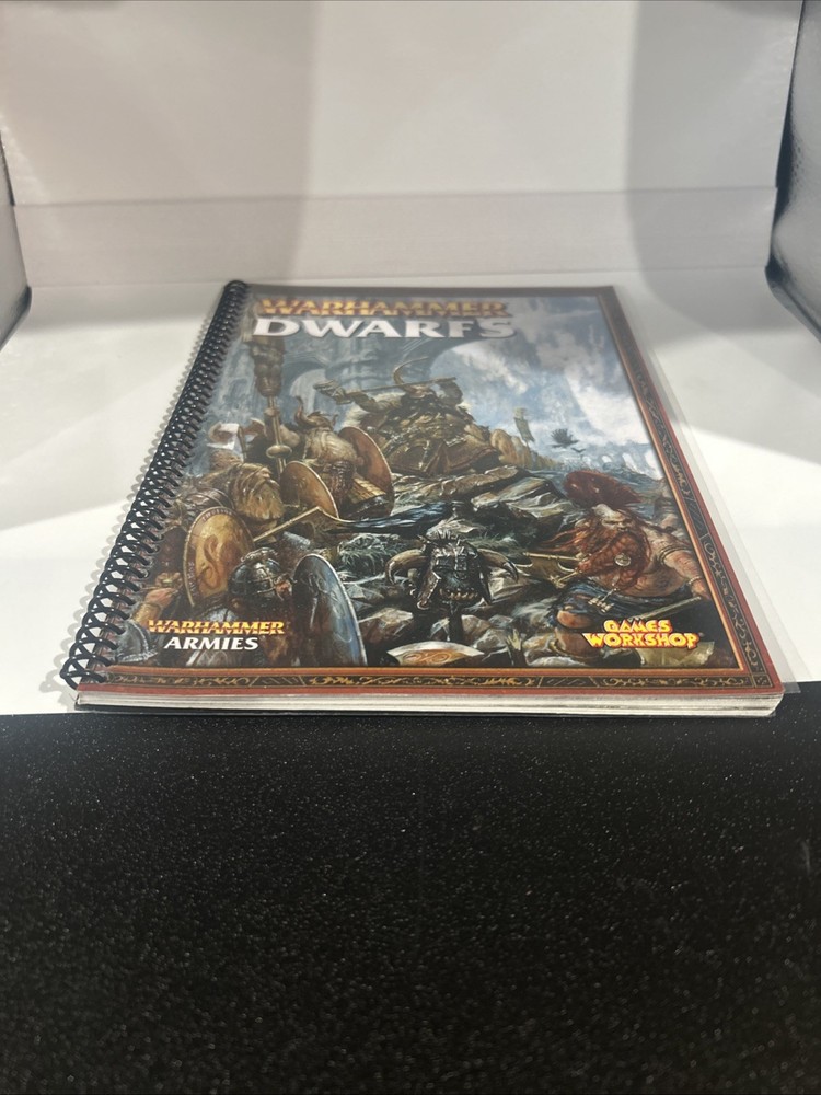 2005 Games Workshop Warhammer Dwarfs Armies Army Book Codex Book