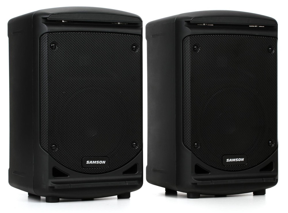Samson XP300 300W Portable PA System (3-pack) Bundle