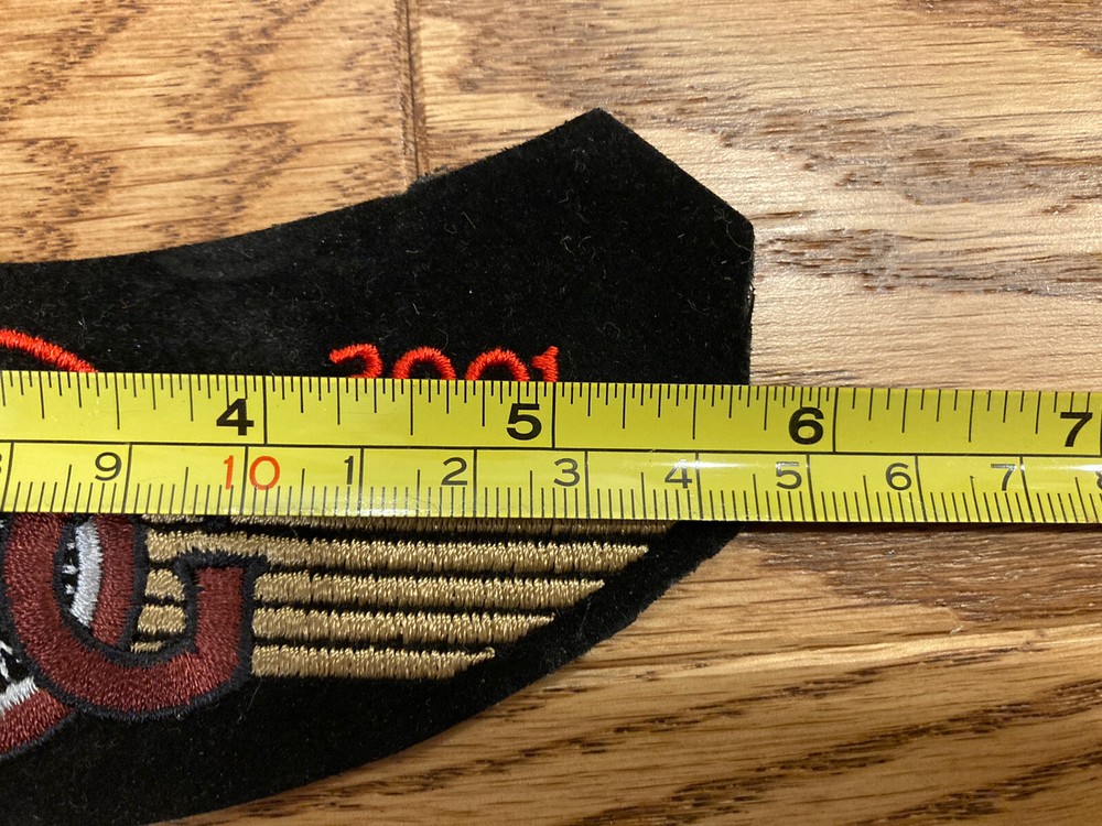 HARLEY DAVIDSON PATCH 5.75” OWNERS GROUP HOG 2001 VEST JACKET ROCKER