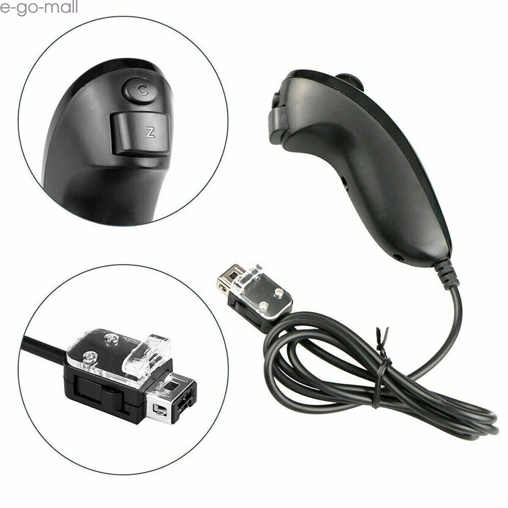 Wii Nunchuck Controller Joystick Gamepad Replacement for Nintendo Wii Remote