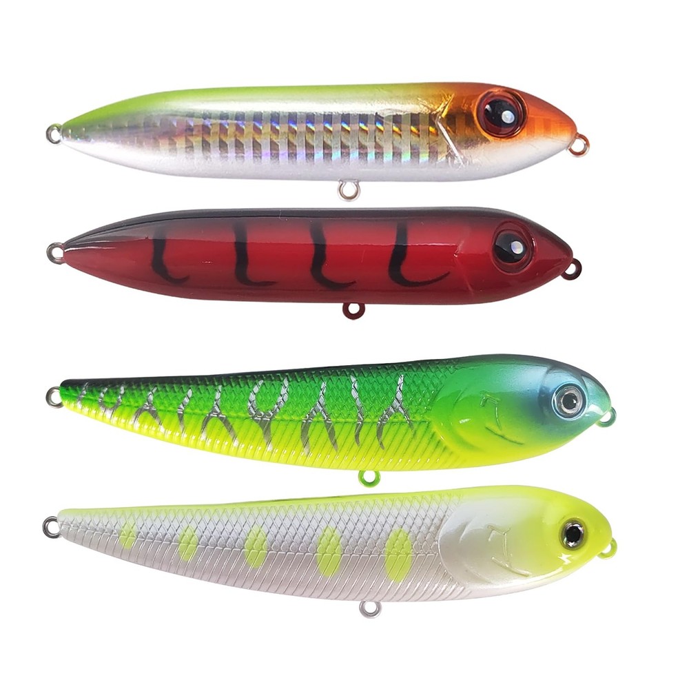 EUPHENG Catfish Float Rig, 3.5inch/4inch Rattle Float(4PCS), red