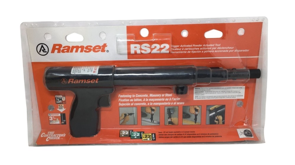 Ramset RS22 Trigger Activated Powder Actuated Tool (new)