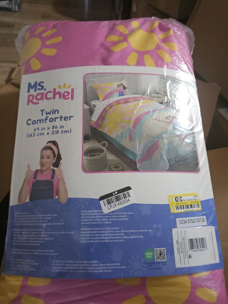 Ms. Rachel Twin Comforter