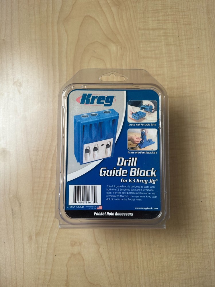 Kreg Drill Guide Block for K3 Jig