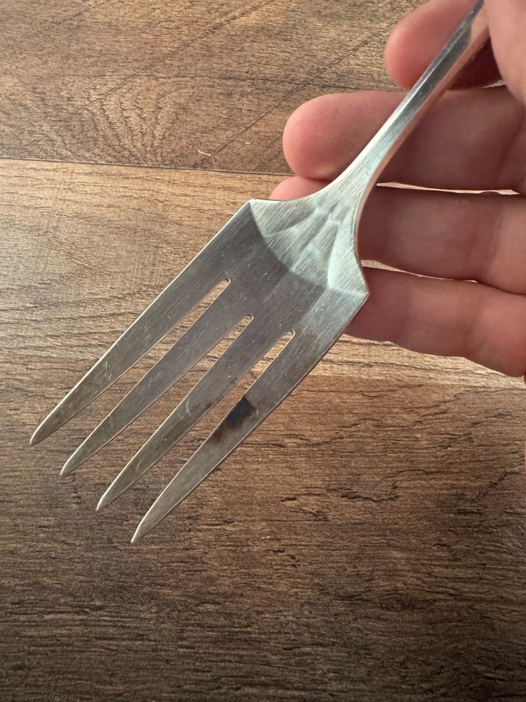 Community Plate Silverplated Meat Fork Patrician Pattern