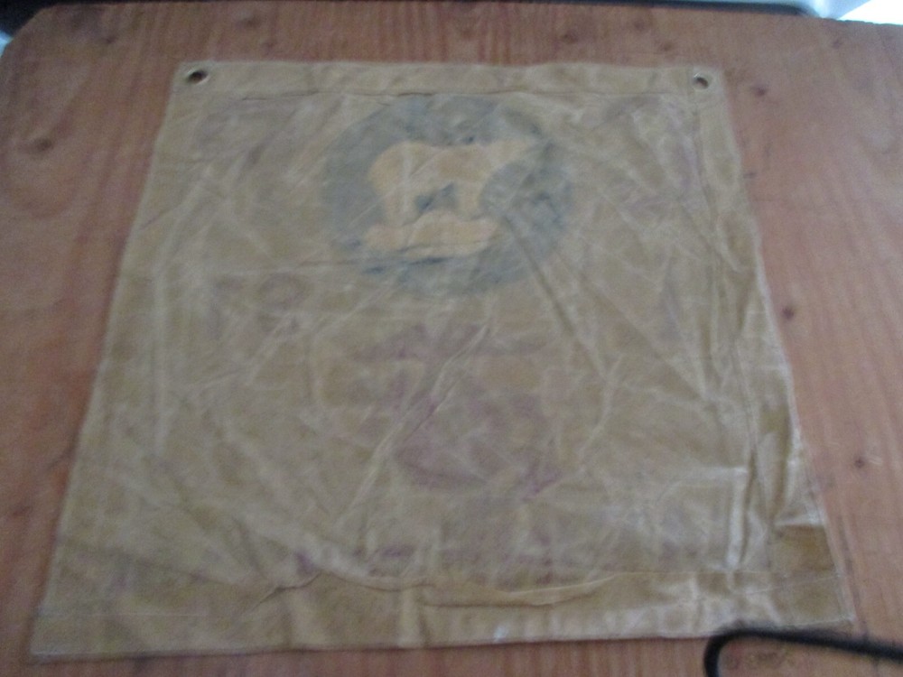 WWII USMC FIRST MARINE BRIGADE COMMAND POST ICELAND 1941 FLAG