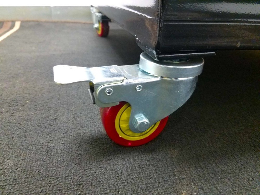 PS-B800 22" x 32" Platform 800 lbs x 0.05 Bench Scale | Lockable Casters
