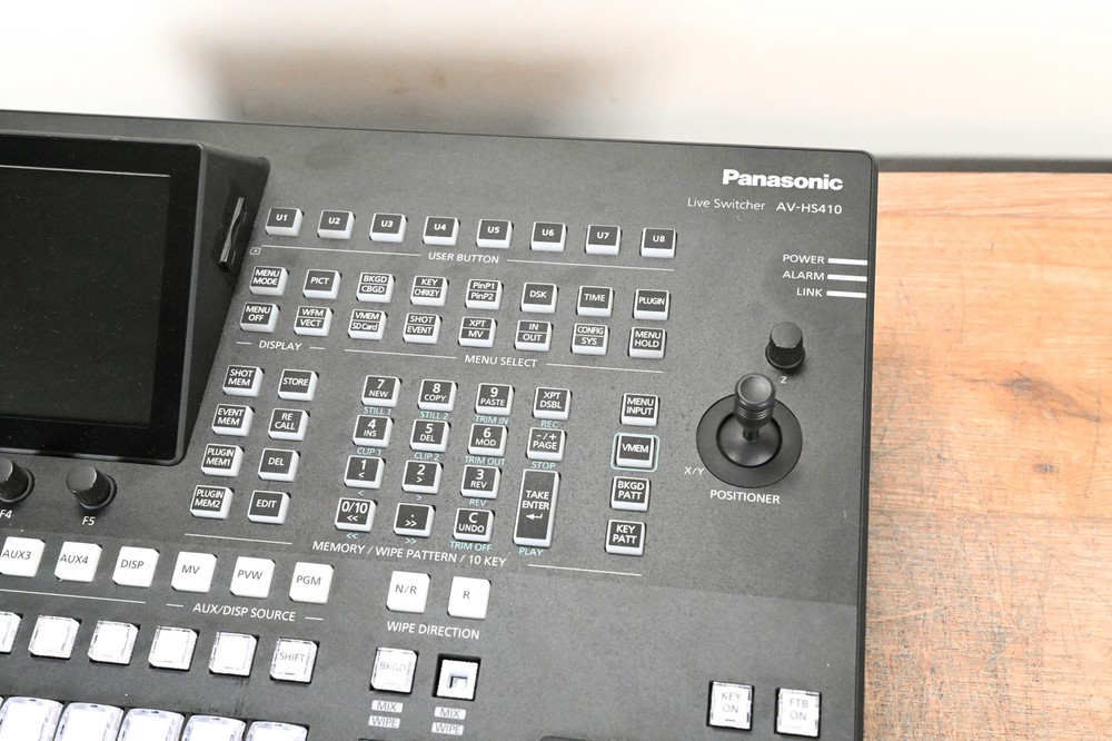 Panasonic AV-HS410 HD / SD Multi-Format Live Switcher CG01E48
