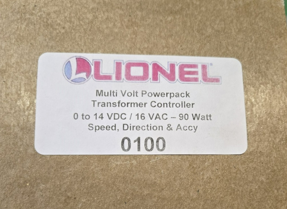 LIONEL Type 0100 90W Refurbished