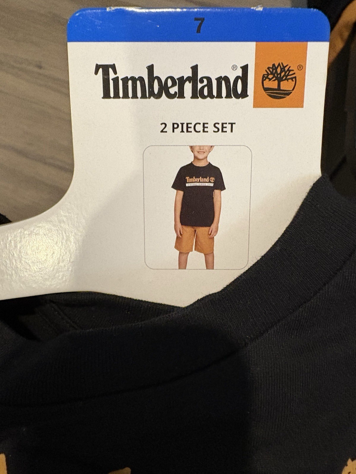 Boys Timberland 2PC Set Size 7