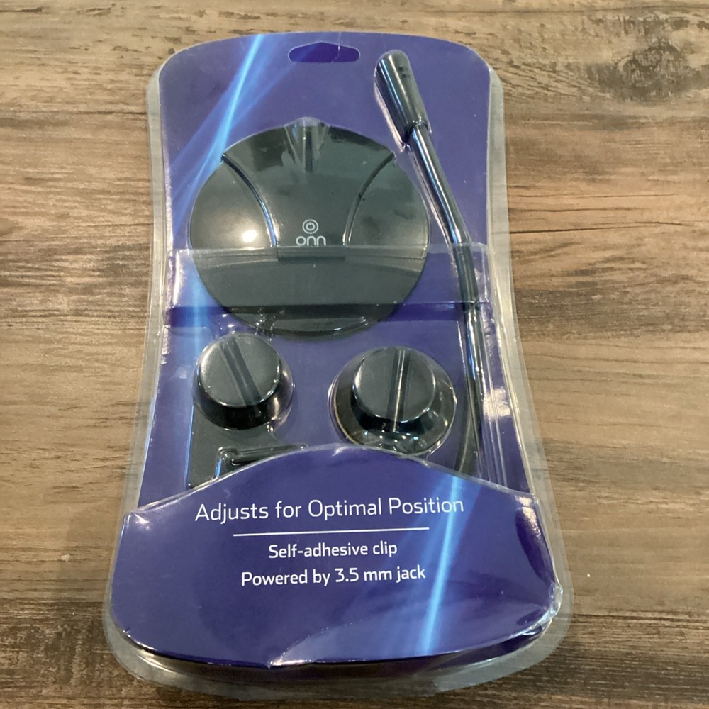 ONN Flexible Microphone for Computer! Plug & Play