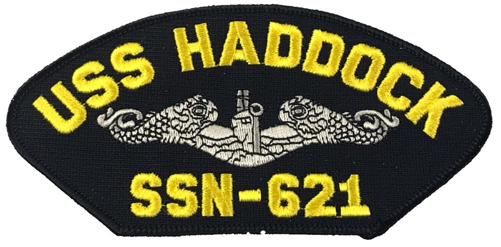 USS HADDOCK SSN-621 SHIP PATCH - GREAT COLOR - Veteran Owned Business