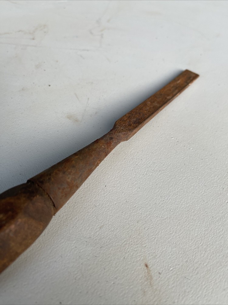 Vintage Hexagon Wooden Handle Chisel