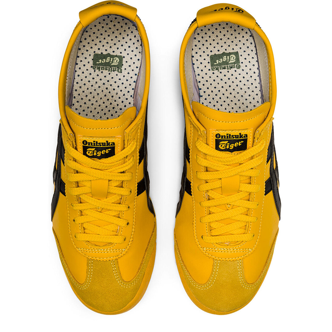 Onitsuka Tiger Mexico 66 Yellow Black Shoes New Without Box 1183C102-751