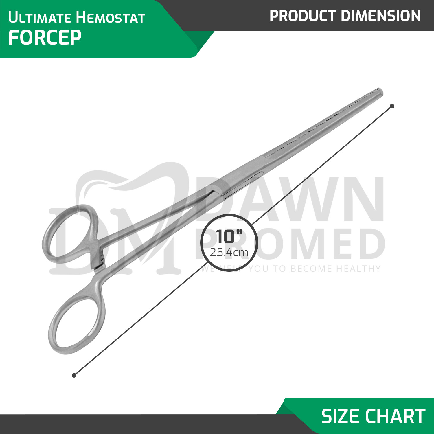 2Pcs Set 8" + 10" Straight Hemostat Forceps Locking Clamp Fishing Plier German G