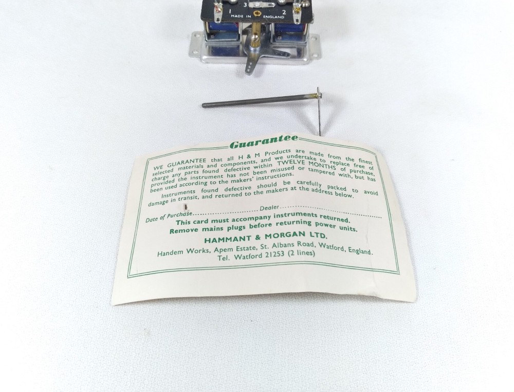 H&M Model SM 3 Solenoid Motor