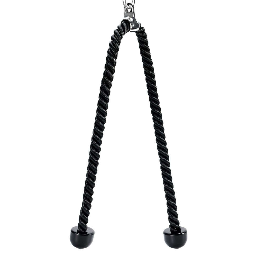 Long Tricep Pull Down Rope Exercise Tricep Rope 55 inch Pull Down Rope with L...