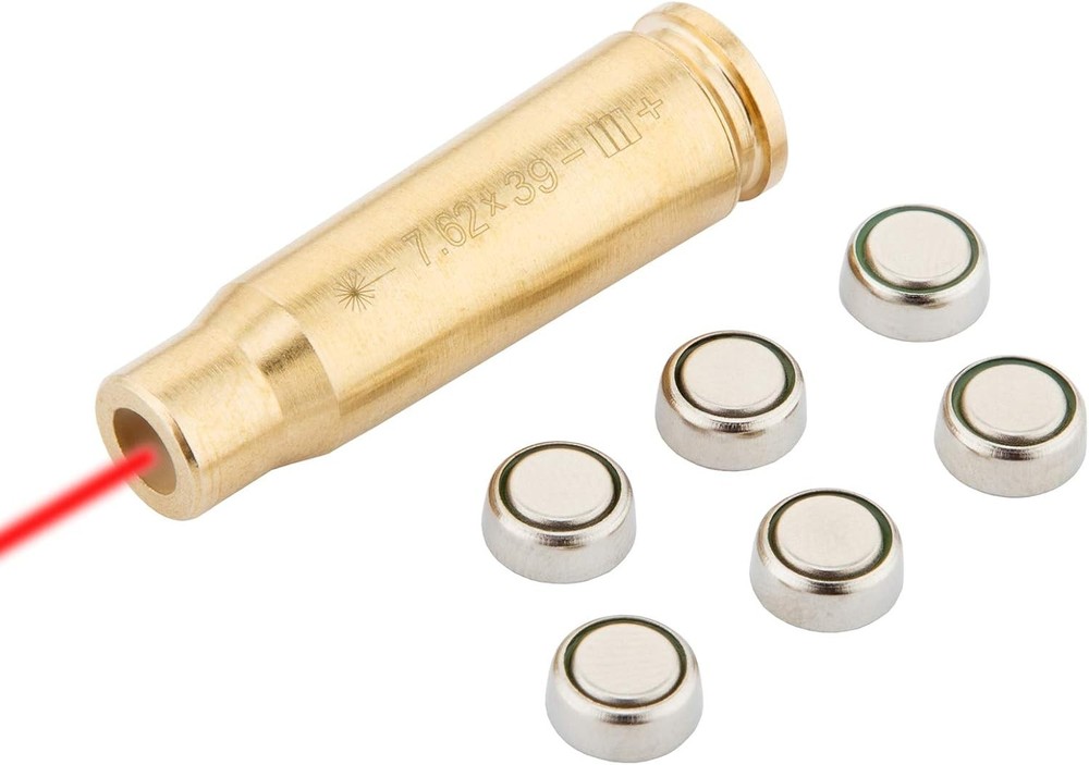 Laser bore sight alignment tool for rifle