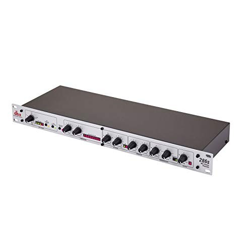 dbx286s Vocal Processor: Mic Preamp, Compressor, De-Esser & Enhancer - Silver
