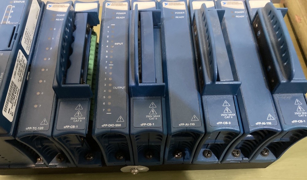 National Instruments cFP-BP-4 Compact FieldPoint 8-Slot Data Acquisition System