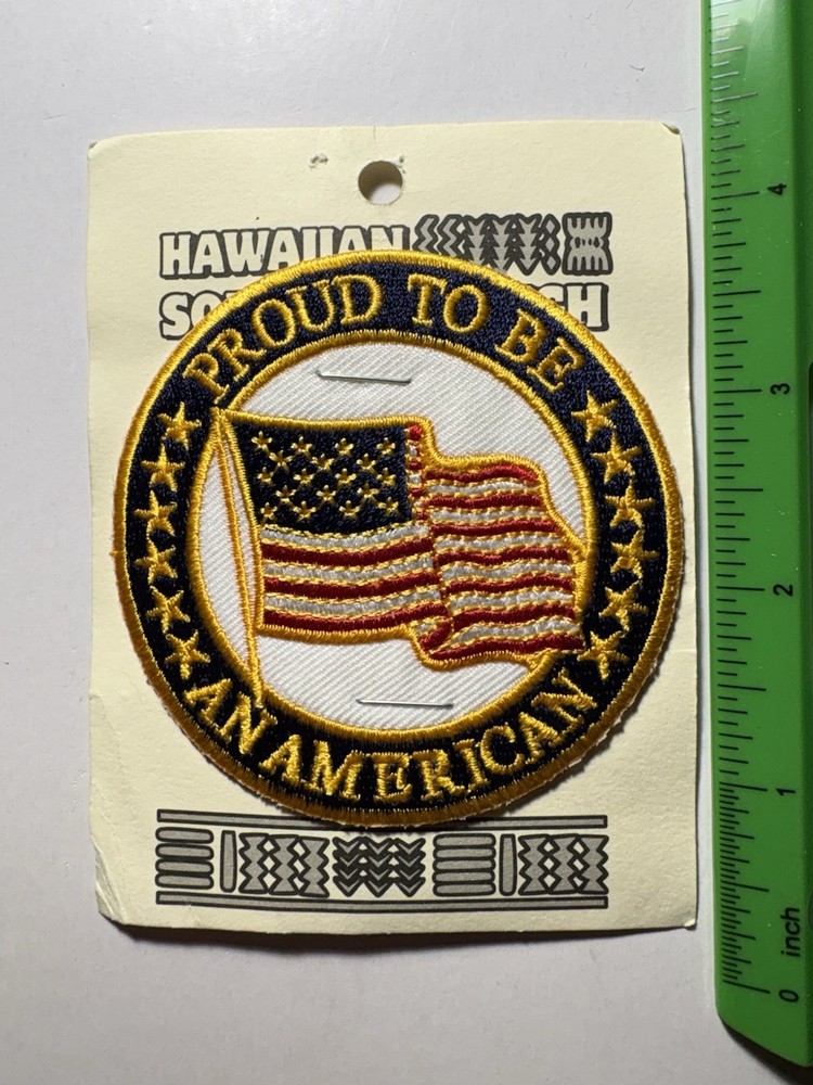 Proud To Be An American Patch