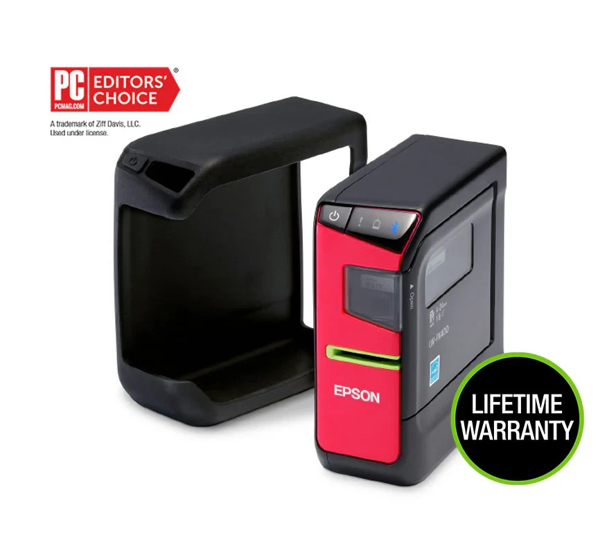 Epson LW-PX400 Industrial Label Maker Bundle Kit (Portable Wireless Printer)