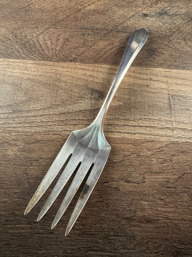 Community Plate Silverplated Meat Fork Patrician Pattern