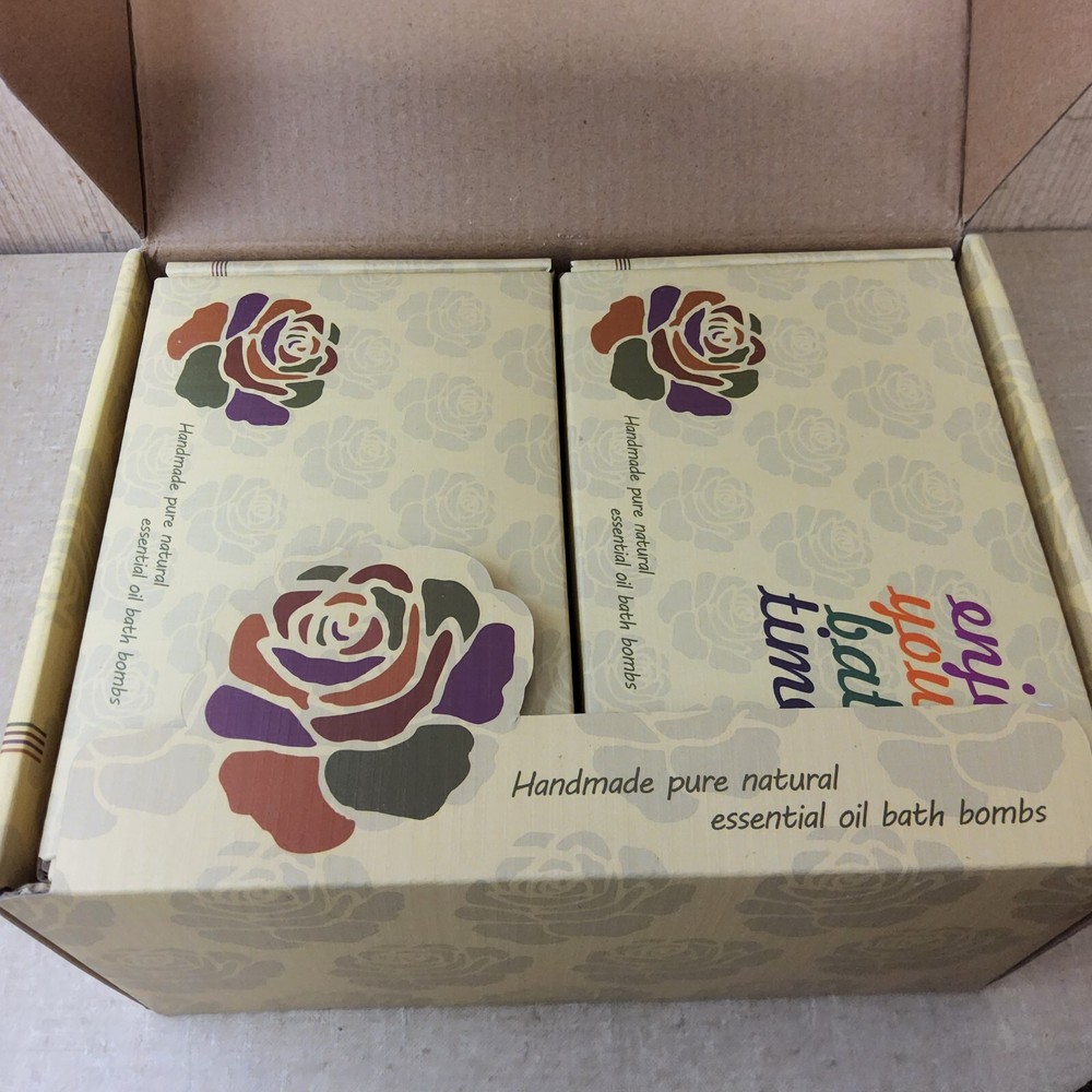 Organic Natural Handmade Bath Bombs 24 CT