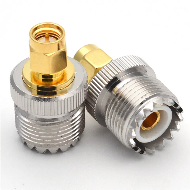 UHF SO239 PL259 BNC SMA Male Female Plug Jack RF Coaxial Adapter Cable Connector