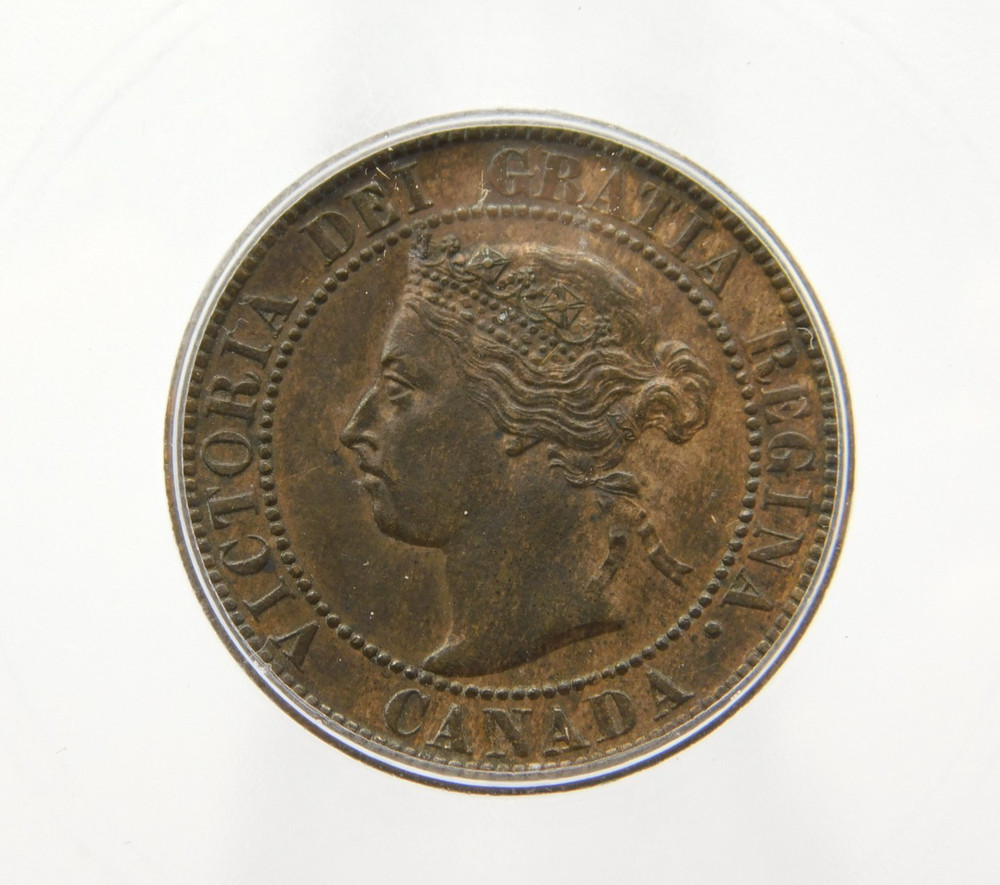 1897 CANADA ONE CENT ICG MS63 RB (BT1205)
