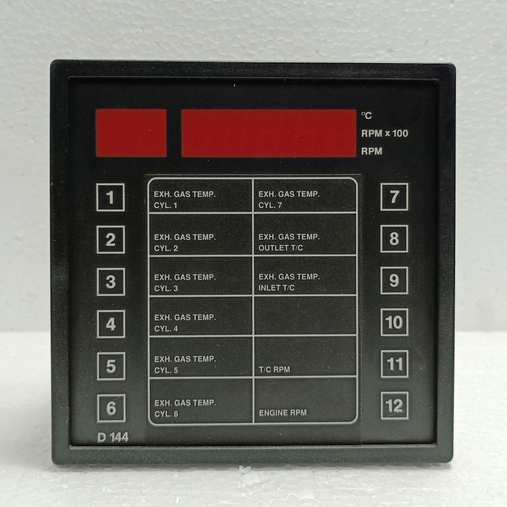 SELCO D 144 Indication Panel 24V DC 1635396-7 New