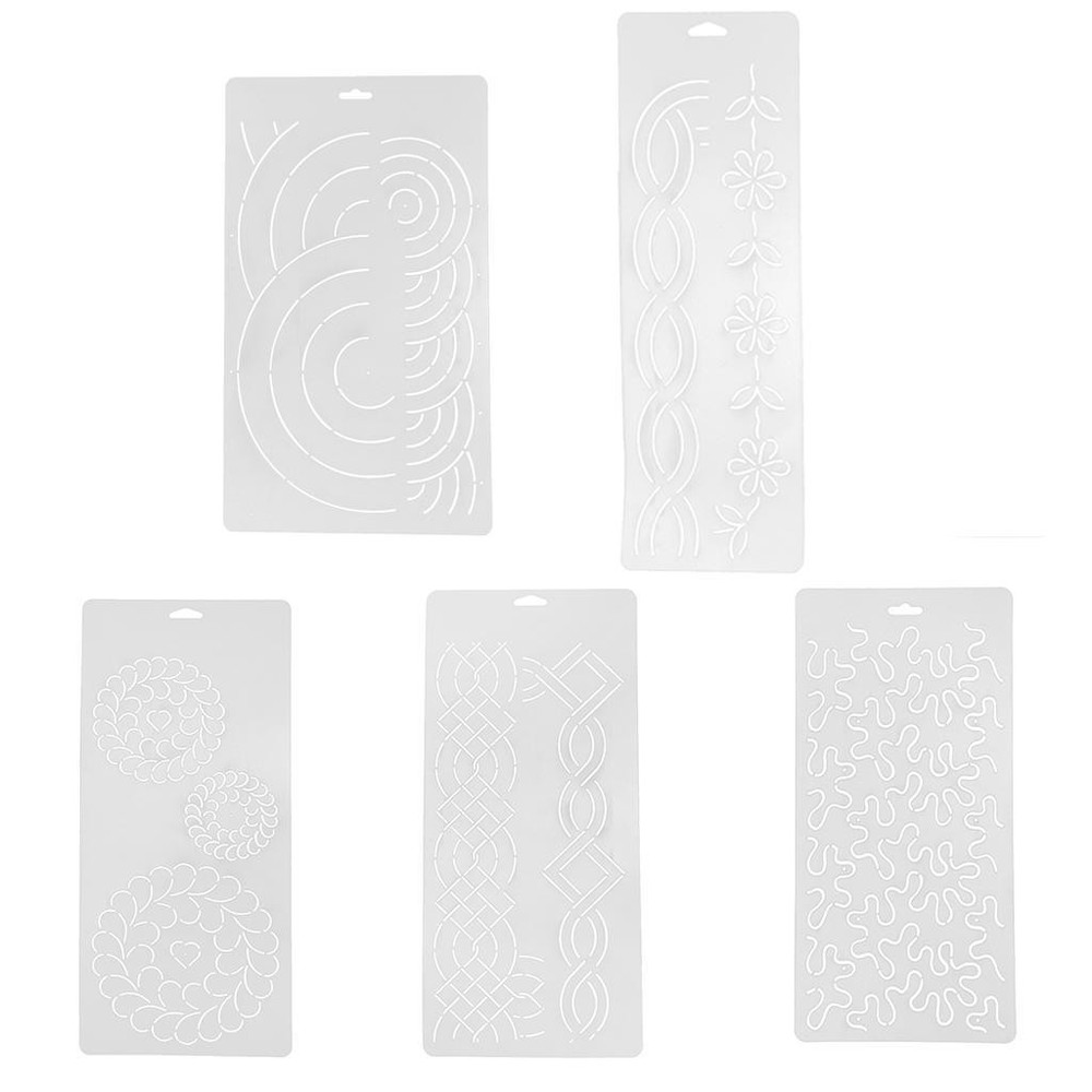 Plastic Drawing Template Stencil For Quilting Embroidery