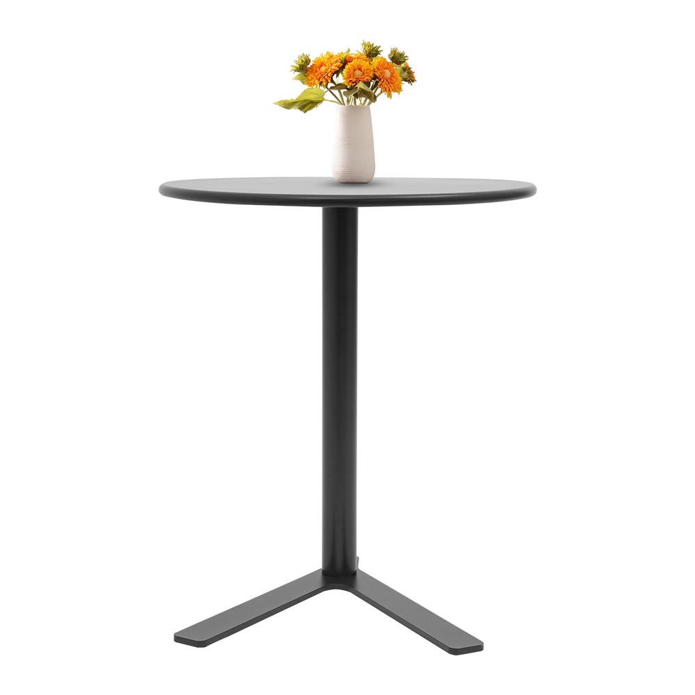 Round Side Table with Y-shaped Base, Side Table for Small Spaces,Couch End Table