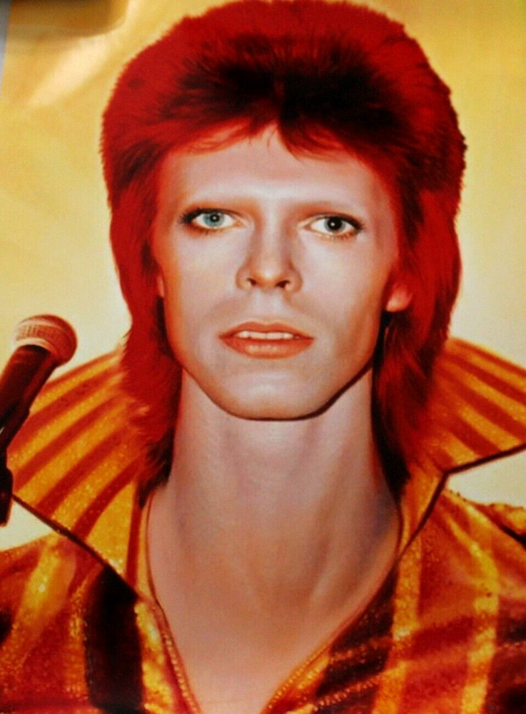 David Bowie Poster ~ Width 30 cm ~ Length 42 cm