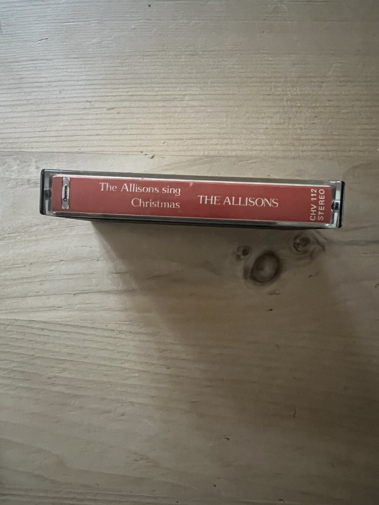 THE ALLISONS SING CHRISTMAS - CASSETTE CHEVRON