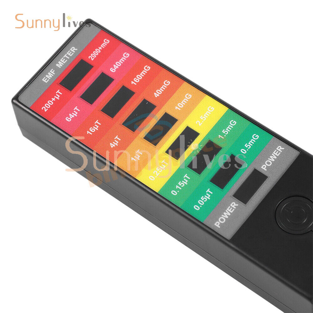 Electromagnetic Field Tester Digital Sensor Reader EMF Meter Radiation Detector