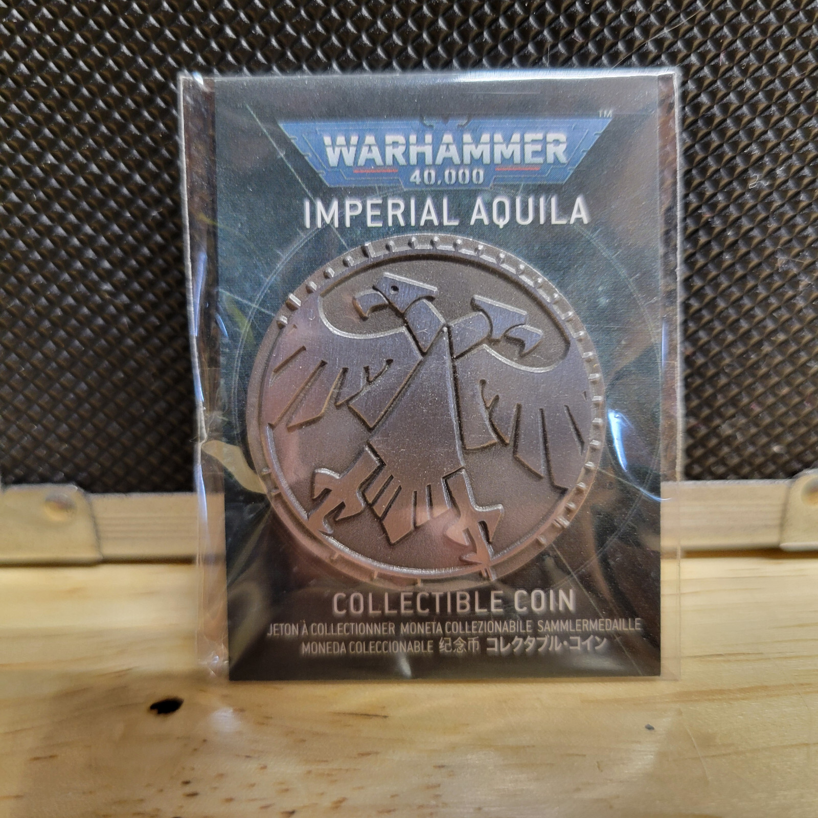 Imperial Aquila Collectible Coin - Warhammer 40k NEW