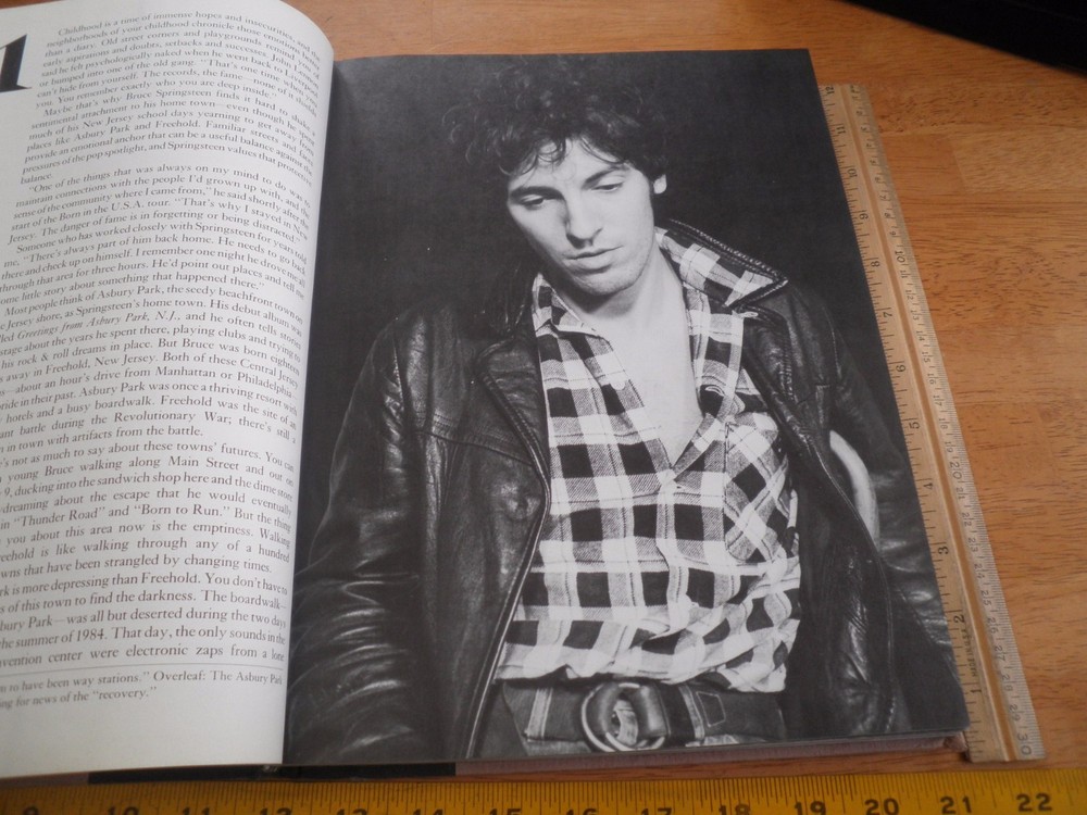 Springsteen HBDJ book 1985 Rolling Stone Bruce