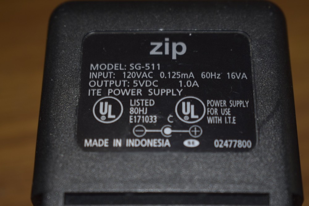 Zip drive AC Adaptor
