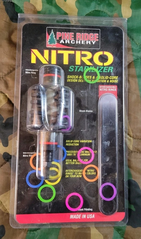 Pine Ridge Archery Nitro Stabilizer For Compound Bow