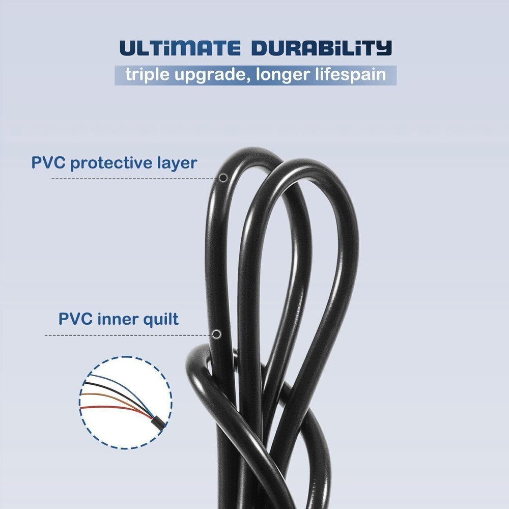 010-12199-04 Power/Data Cable Fit Garmin Striker Echo, Striker Plus, Striker 4
