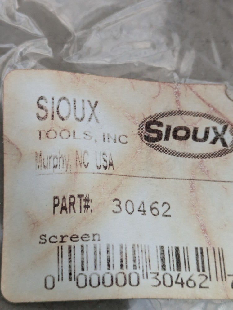 LOT OF 2 SIOUX TOOL SCREEN 30462