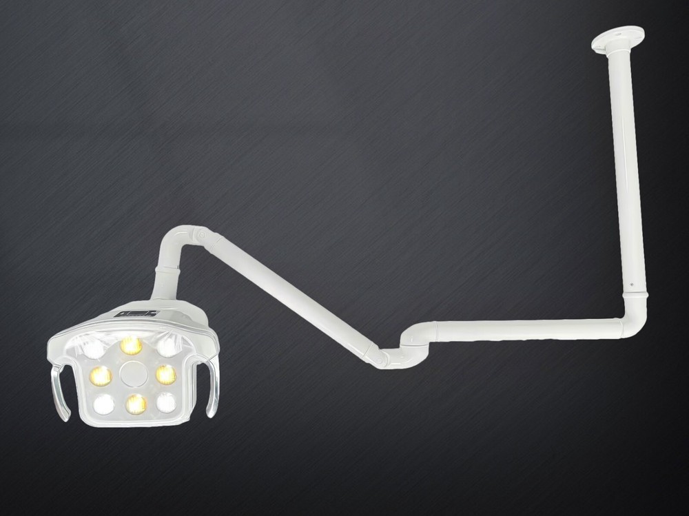 Dental Operating Light Ceiling Mounted 8 Bulbs LED Light with Sensor Touch Sceen