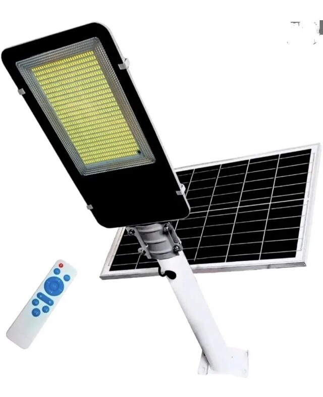 LED Street Light 200-300-400W Cold Light Solar Panel Twilight