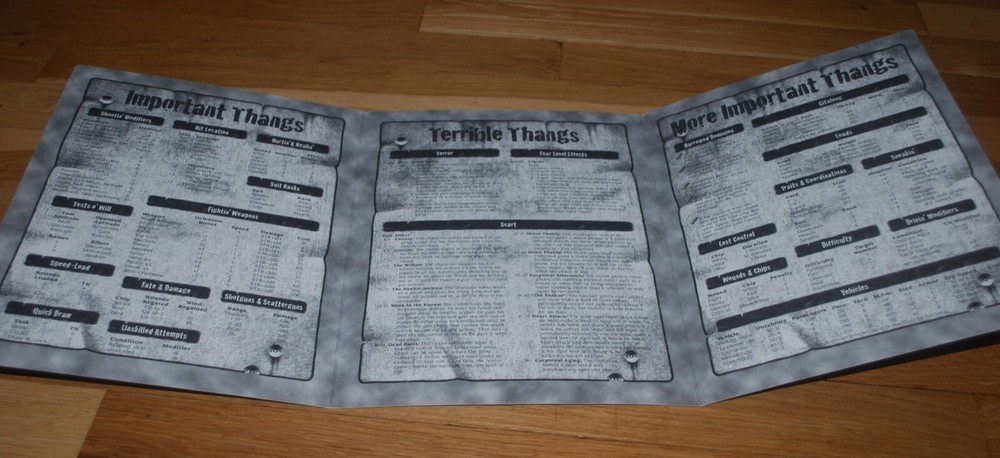 Deadlands Hell on Earth Radiation Screen Pinnacle