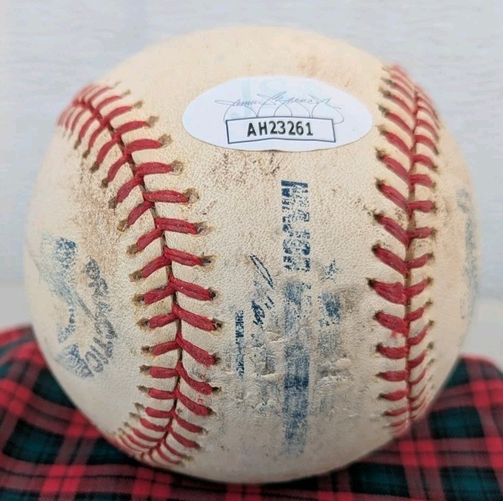 Jeremy Burnitz Autographed Baseball Jsa