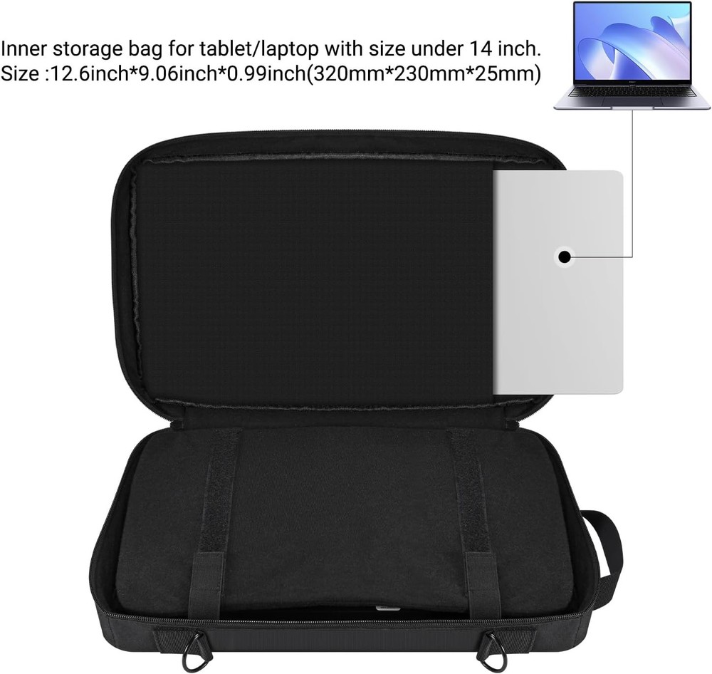DJ Controller Case for AlphaTheta DDJ-FLX 2, DDJ-200 & DDJ-WeGO4